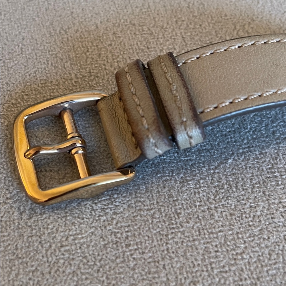 Coach Taupe Leather Strap Watch with Grey Sunray Dial - Picture 9 of 12
